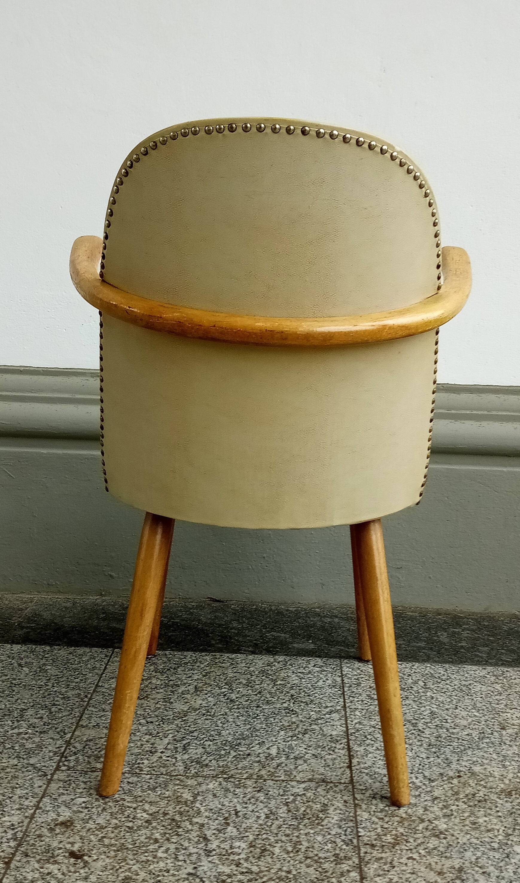 Midcentury armchair attributed by Thonet