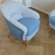 Canapé danois années 50 avec son fauteuil