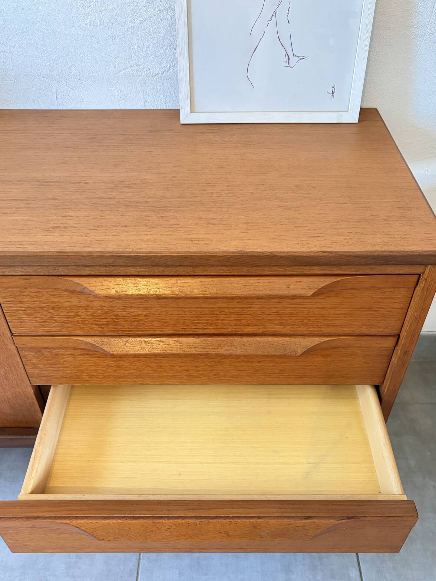 Vintage teak sideboard