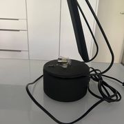 Black desk lamp