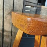 Brutalist tripod stool