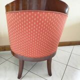Fauteuil en acajou style 1er empire