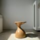 Solid wood sofa end