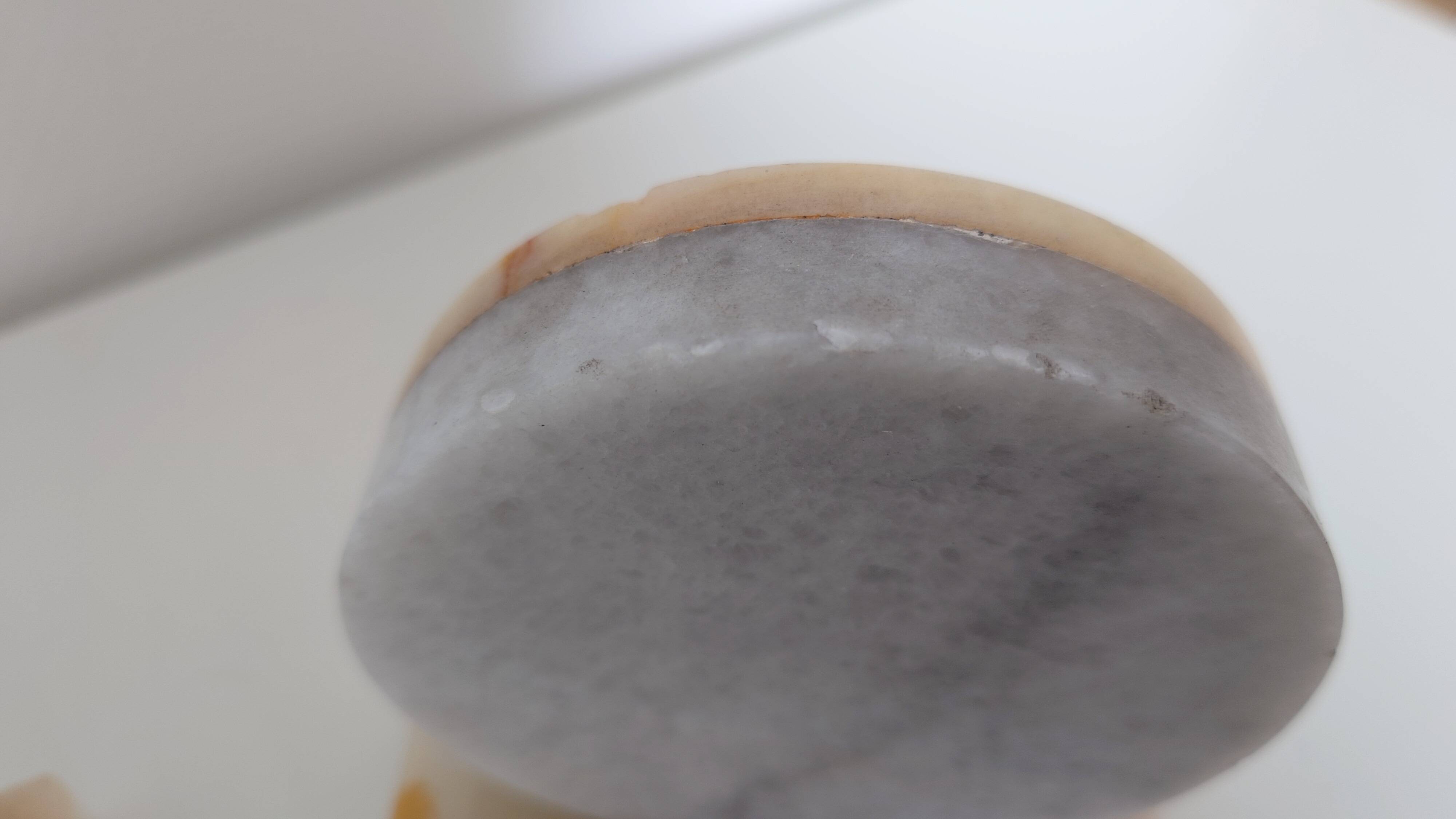 Pair of marble and onyx bookends, geometric design, Art Deco style.