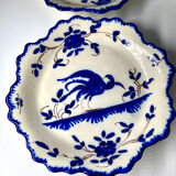 Earthenware plates Martres Tolosane Faïencerie Jodra