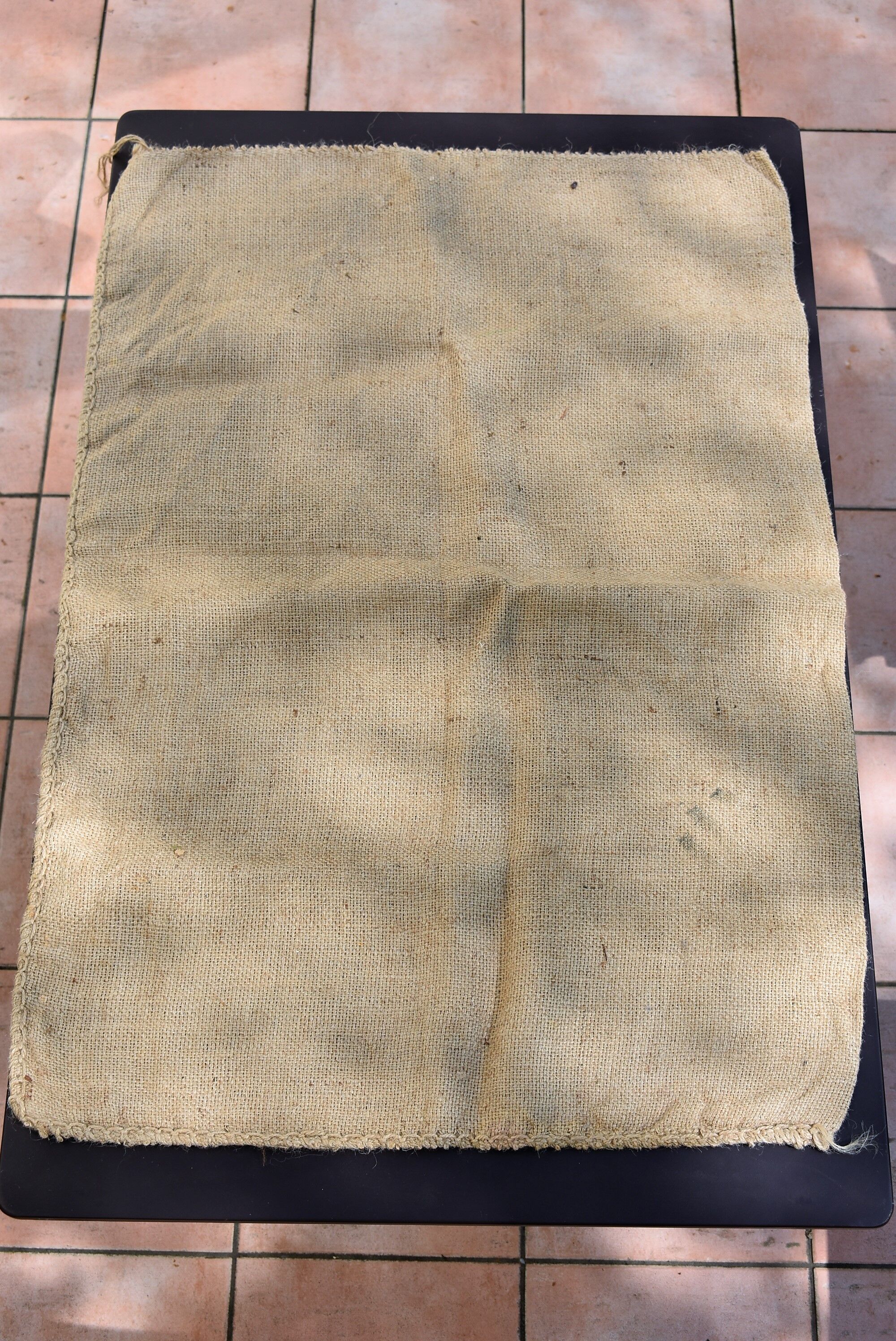 Sac en toile de jute café de Cuba