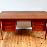 Scandinavian teak desk Tibergaard, 1960