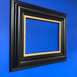 Black frame and vintage gold