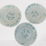 Arcopal hollow plates blue flowers model Veronica