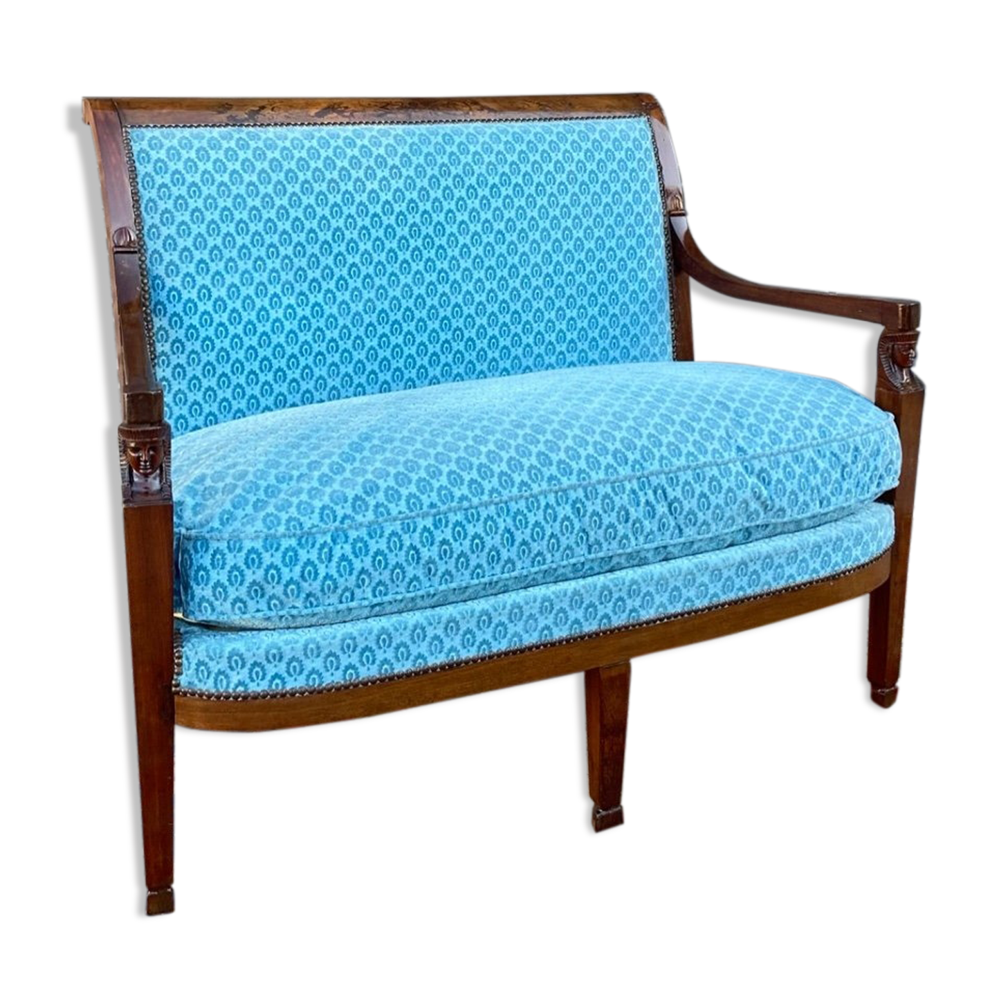 Mahogany bench period consulate return from Egypt