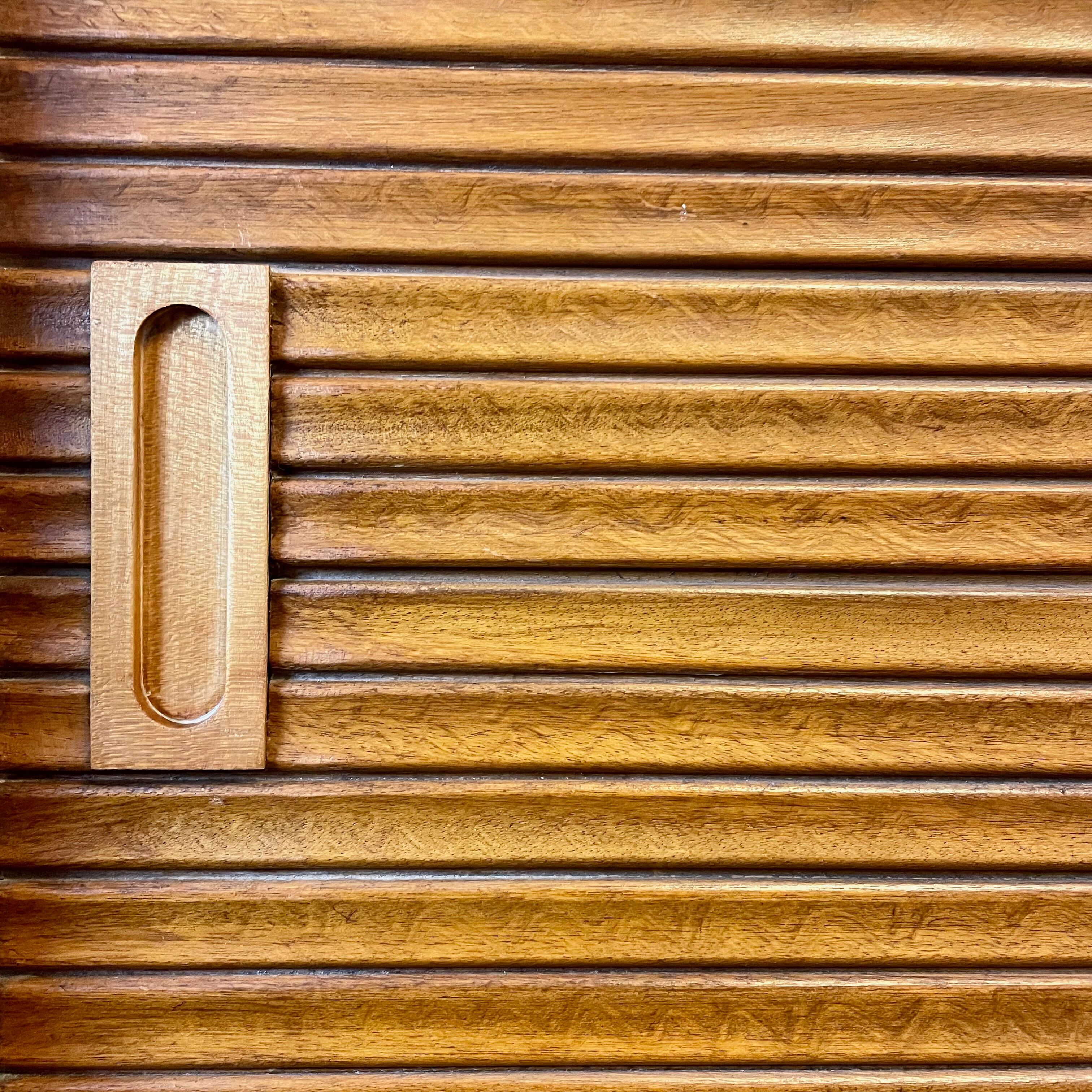 Mid century 4-door wardrobe