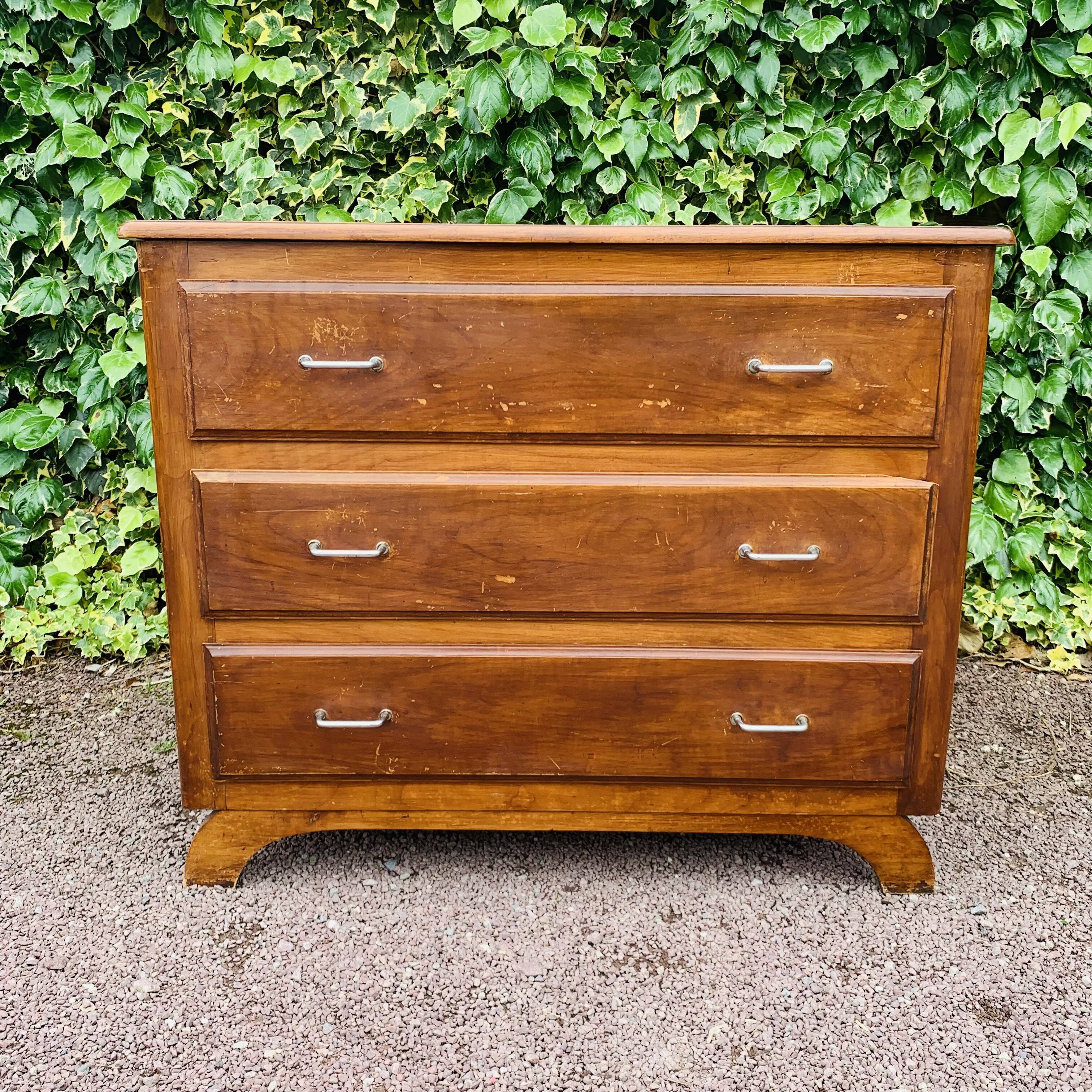 Commode vintage 3 tiroirs