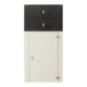 1980s chest of drawers with clear contrast design