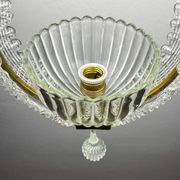 Murano chandelier by Ercole Barovier for Barovier & Toso, 1930s
