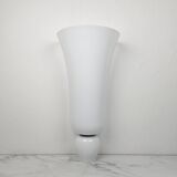 Anni Trenta Luce Large Wall Applique by Venini in Milk White Murano Glass