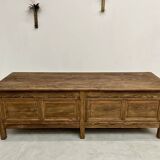 Comptoir ancien, table drapière des années 50