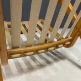 Pair of vintage lounge chairs by Jan Vaněk, removable cushions, 1940s