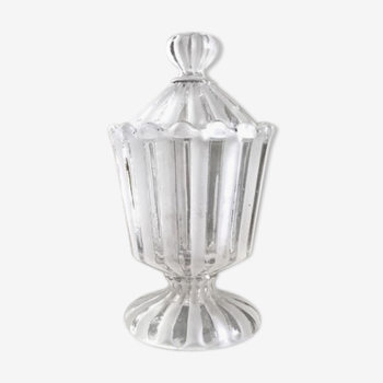 Moutardier en cristal Baccarat