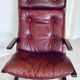 Vintage norwegian leather Siesta chair & ottoman by Ingmar Relling