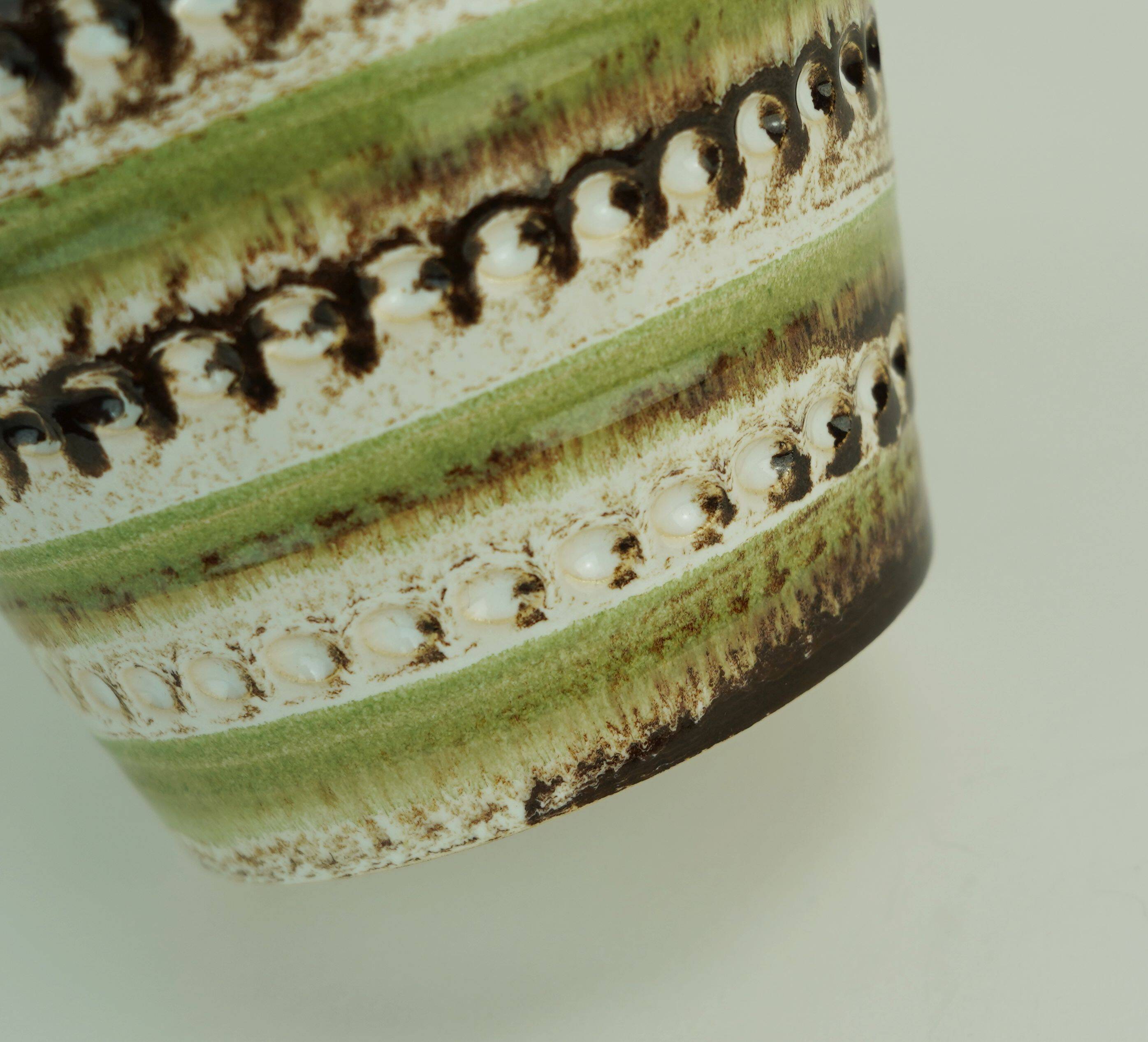 1960s mid century plant pot by spara-keramik west-germany