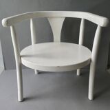 Baumann children's chair, white lacquered, around 1960.