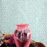 Iridescent earthenware vase