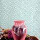 Vase faïence irisé