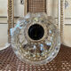 Vintage bubble glass pendant lamp 1960/70
