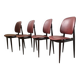 Set of 4 design chairs Pegasus vintage Baumann edition 1960s