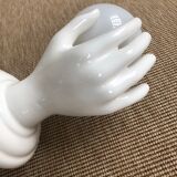 Pair of hand sconces 70s/80s- white