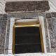 Pompadour marble fireplace 1860