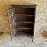 Armoire double vitrée en Teck ancien