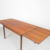 Danish design extendable dinning table in teak, 1960's
