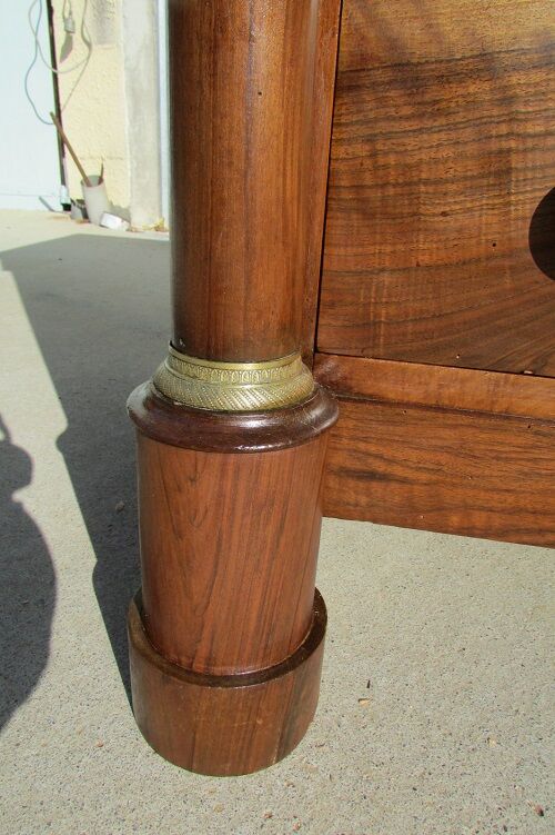 Dresser period Empire walnut , 19th century