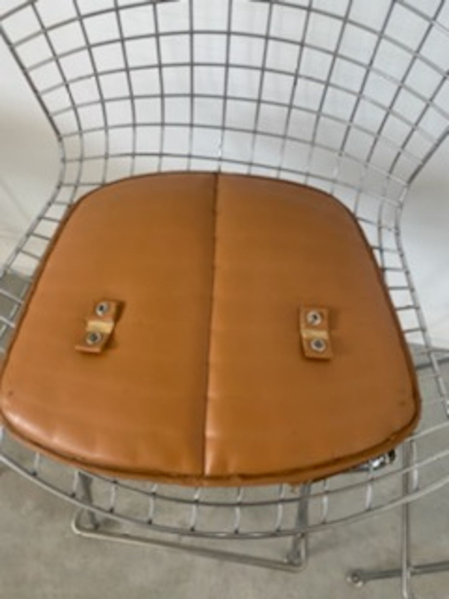 Lot de 4 tabouretls de bar Bertoia Knoll