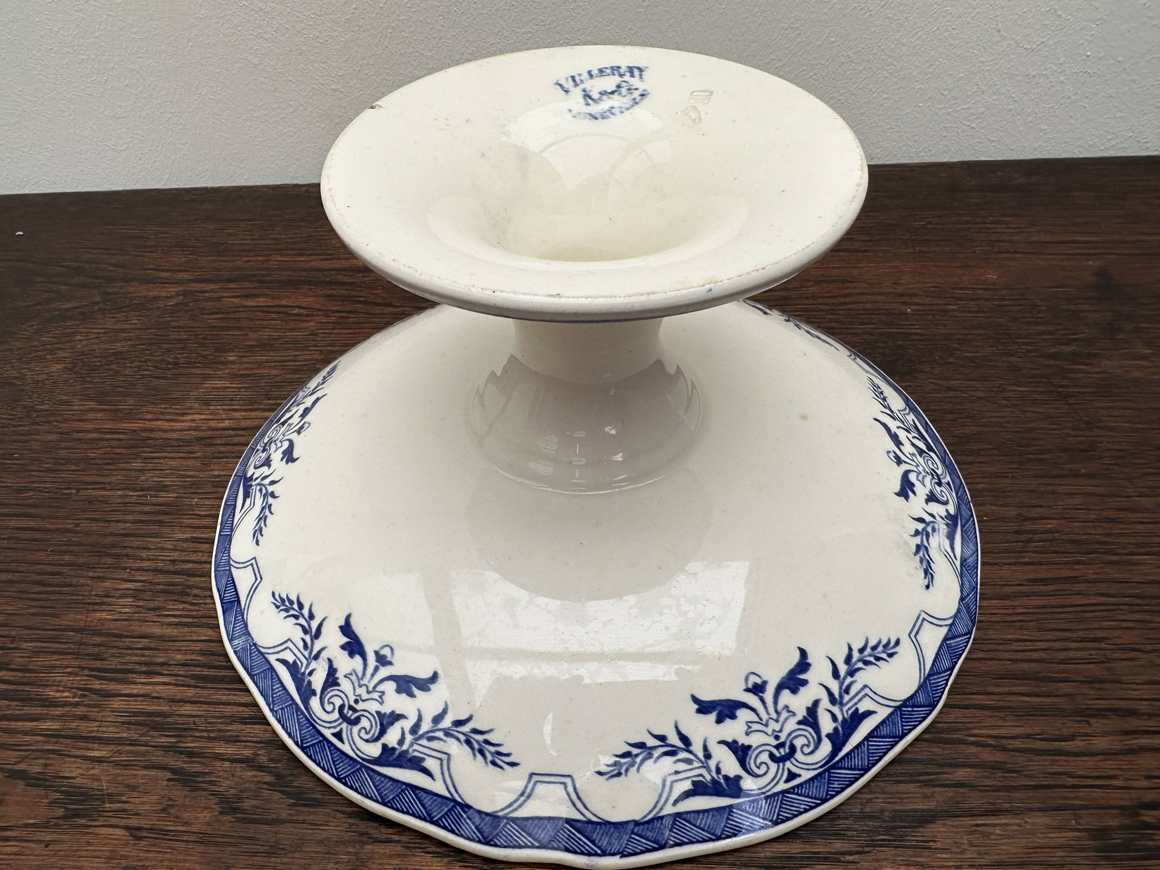 Luneville Earthenware Fruit Bowl - Vileray - Keller & Guerin, early 20th century