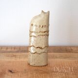 Figurine de chat vintage en céramique, décoration d'intérieur originale, cadeau pour les amoureux des chats