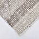 Brown Cream Runner rug, wool corridor kilim carpet  71x246 cm
