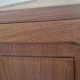 1950s handcrafted cabinet - Solid mahogany wood - Unique piece