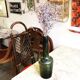 Glass bottle vase