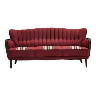 1960s, Danish 3-seater sofa by Alfred Christensen, furniture wool.