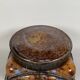 Art Deco Glass and Wrought Iron Vase Le Lorrain Nancy 20th Century