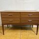 Mid-Century Retro Vintage Sideboard by Europa Furniture 1960  Four Drawers