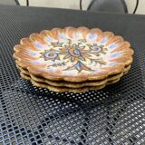 Set of 3 Quimper Kéraluc dessert plates