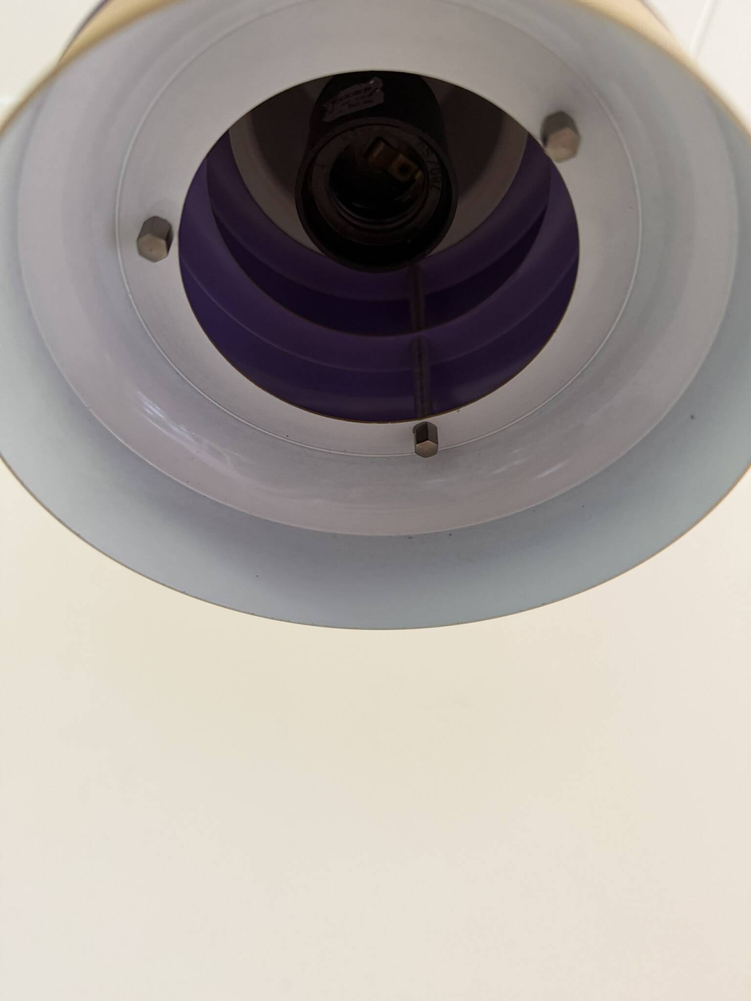 Lampe danoise vintage - lampe du milieu du siècle