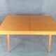 Extension Table in Ash František Jiràk by Tatra vintage Czech 1960s