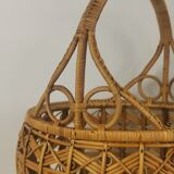Rattan pan
