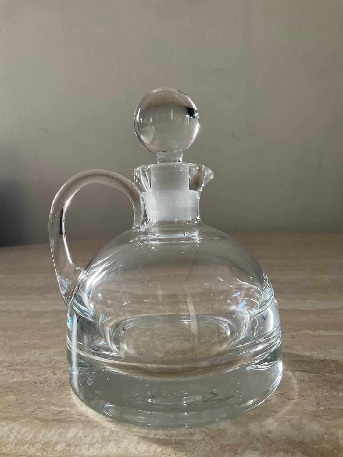 Vintage liquor decanter