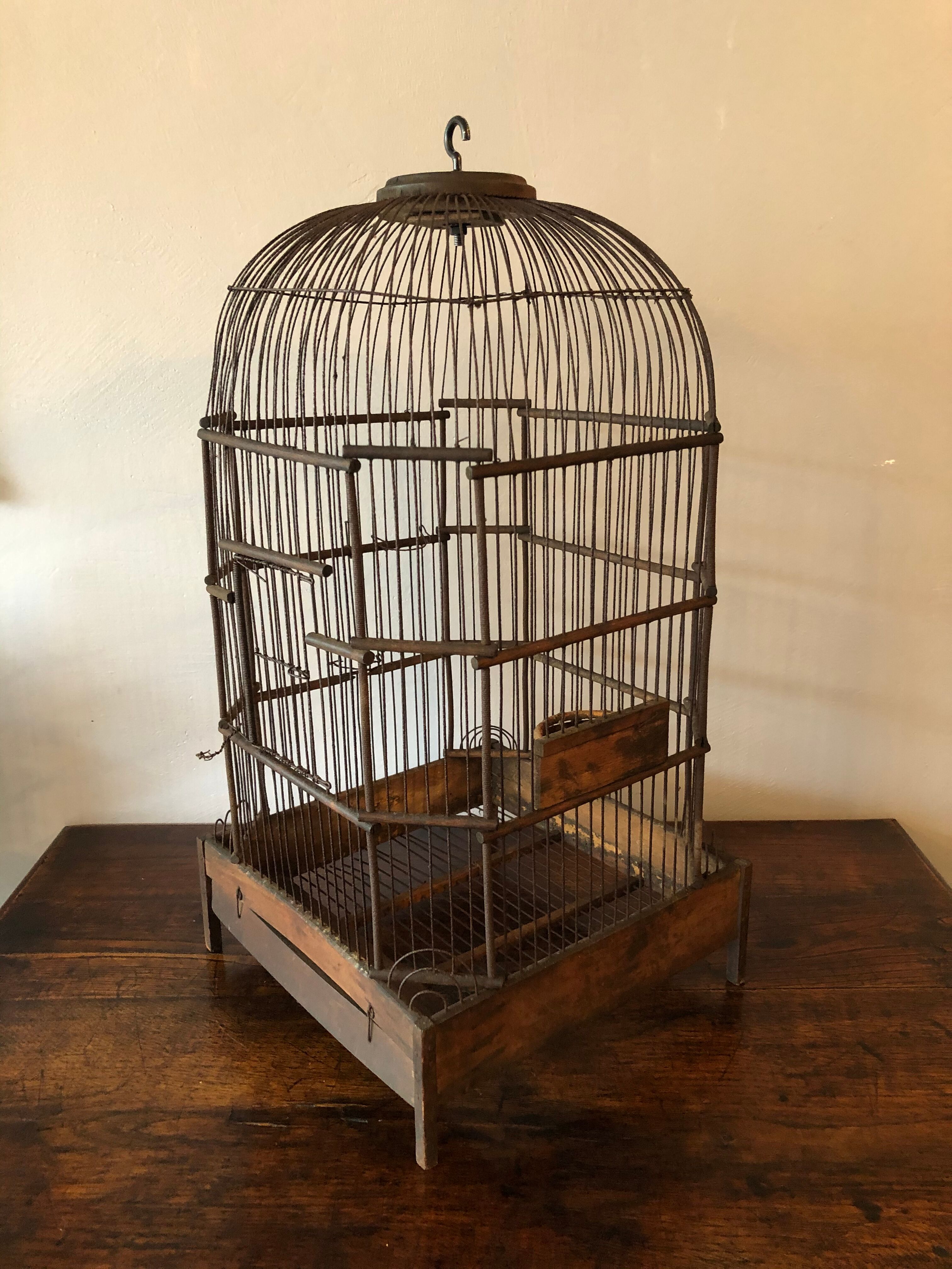 Ancient bird cage