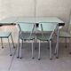 Table formica extensions 150 cm with 4 seats